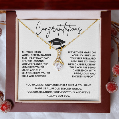Congregation on Graduation - All Your Hard Work - Alluring Beauty Necklace Gift Set