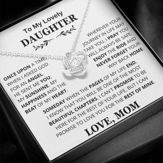 Daughter Gift From Mom, Beautiful Chapters - CHARMING FAMILY GIFT LLC 