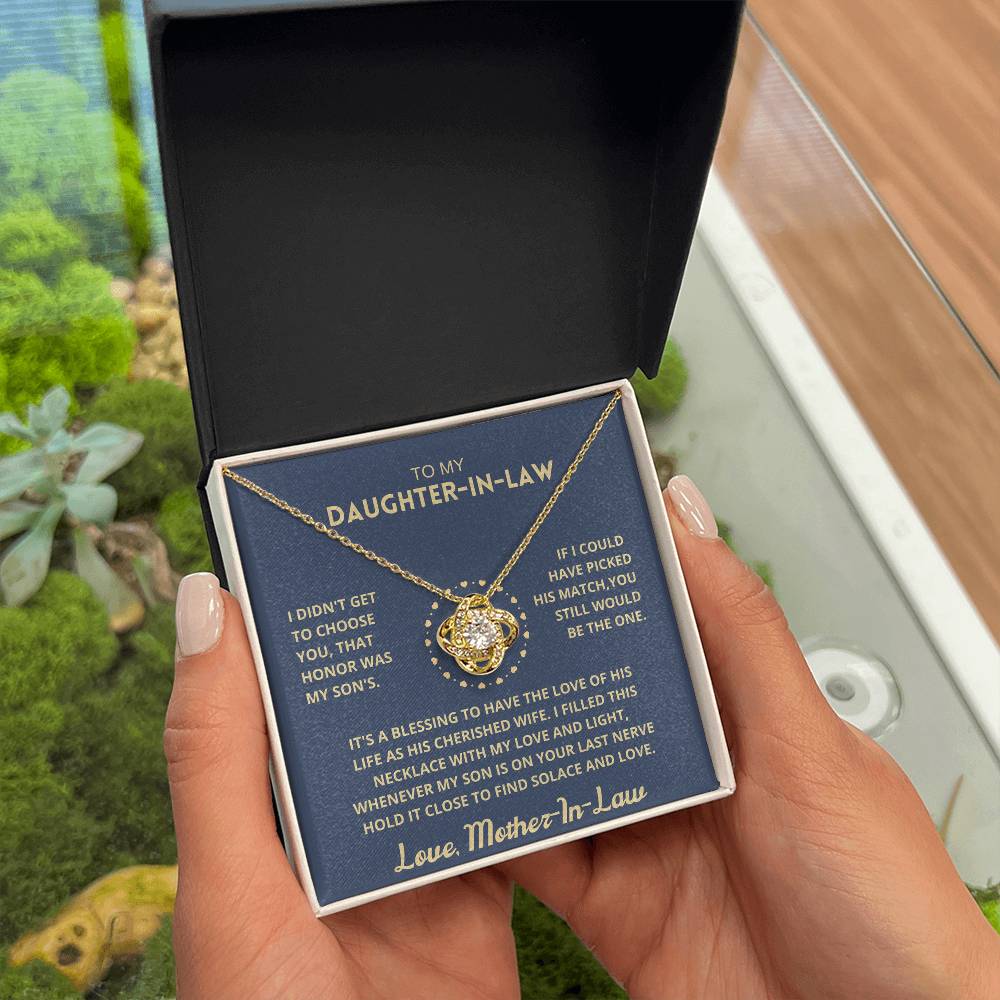 Daughter-In-Law Gift, I Didn't Get To Choose You