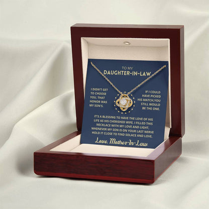 Daughter-In-Law Gift, I Didn't Get To Choose You