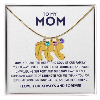 Daughter's Love for Mom - Beautiful Gift Ideas - Charming Family Gift