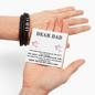 Dear Dad - Even When - Love You Forever Bracelet Gift Set