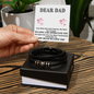 Dear Dad - Even When - Love You Forever Bracelet Gift Set