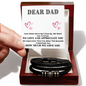 Dear Dad - Even When - Love You Forever Bracelet Gift Set