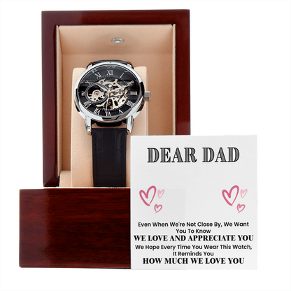 Dear Dad - Even When - Watch Gift Set
