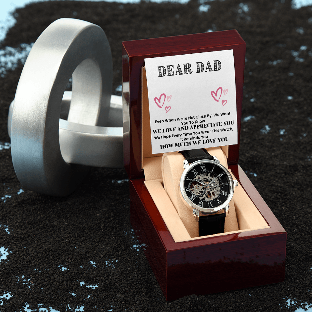 Dear Dad - Even When - Watch Gift Set