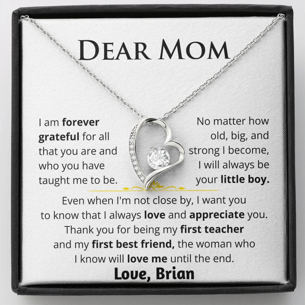 Dear Mom - From Son - Forever Love Gift Set