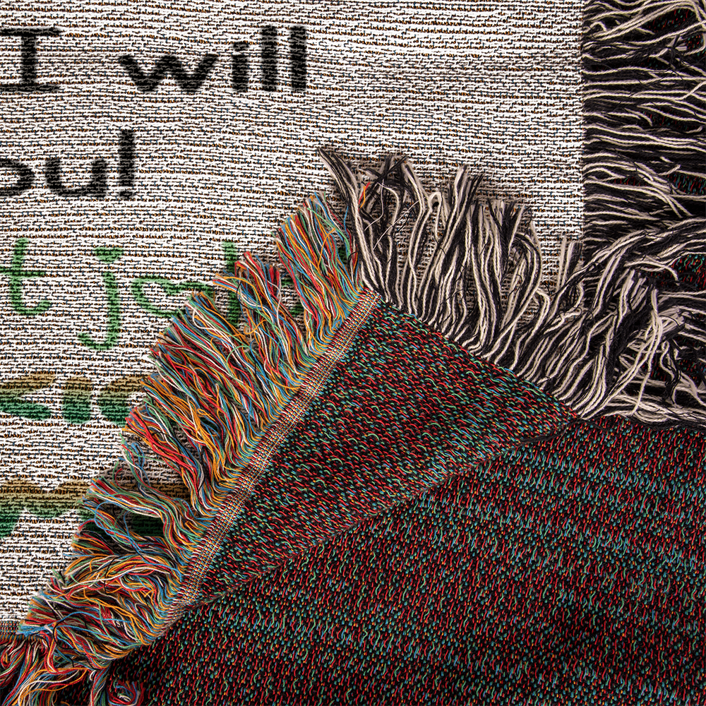 Dear Mummy - Love, Kisses and Kicks from Baby Bump - Heirloom Woven Blanket