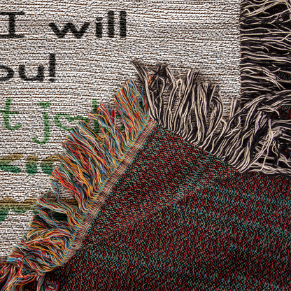 Dear Mummy - Love, Kisses and Kicks from Baby Bump - Heirloom Woven Blanket