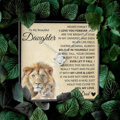 Everlasting Bond Necklace Gift For Daughter