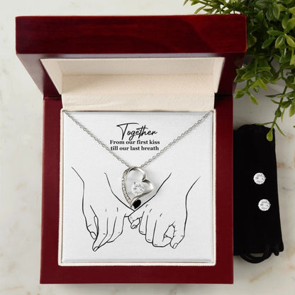 From Our First Kiss Till Our Last Breath – Forever Love Necklace