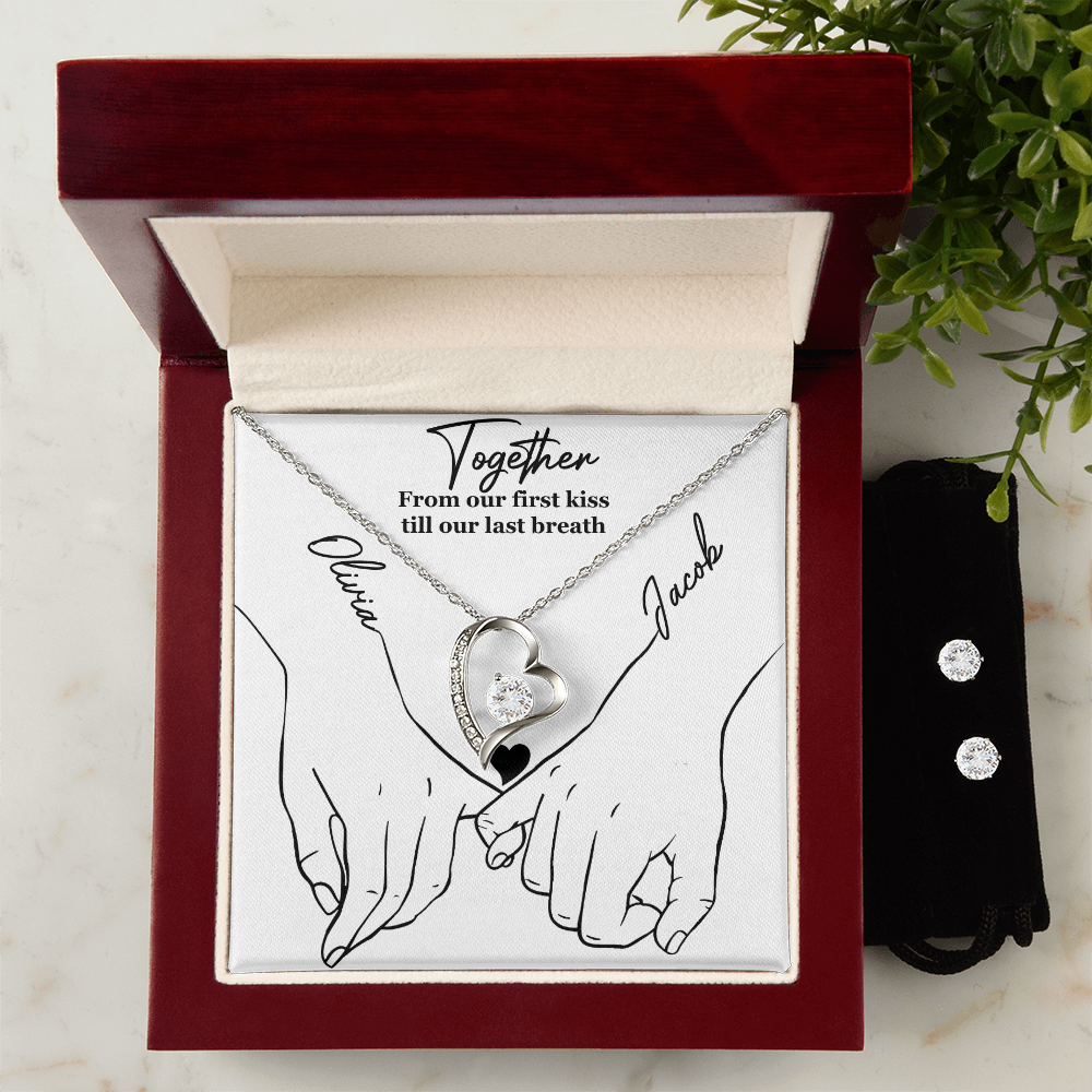 From Our First Kiss Till Our Last Breath – Forever Love Necklace