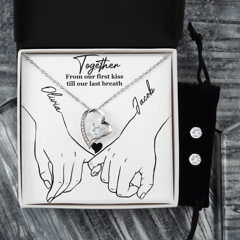 From Our First Kiss Till Our Last Breath – Forever Love Necklace