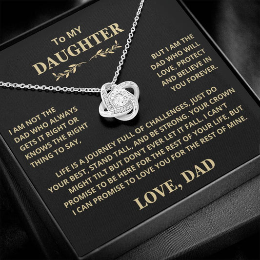 Gift For Daughter From Dad, Crown Might Tilt But Don't Ever Let It Fall