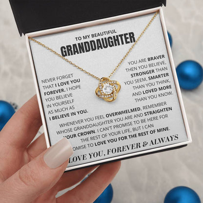 Gift For Granddaughter, Never Forget That I Love You