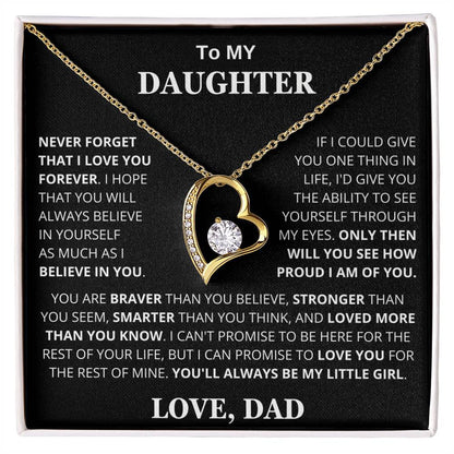 Gift for Daughter: Only Then Will You See