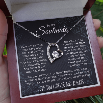 Gift for Soulmate One Thing Necklace