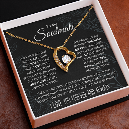 Gift for Soulmate One Thing Necklace