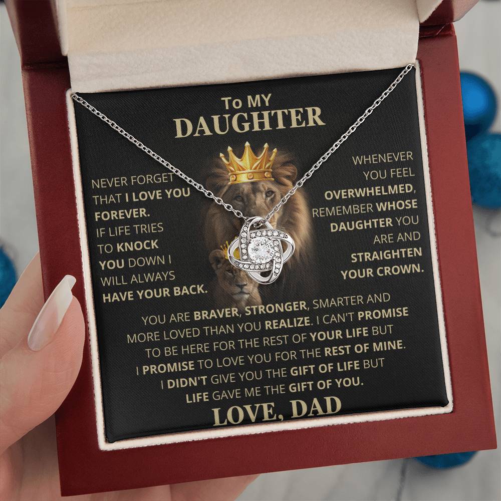 Heartfelt Gift from Dad to Daughter - Life Gave Me The Gift Of You