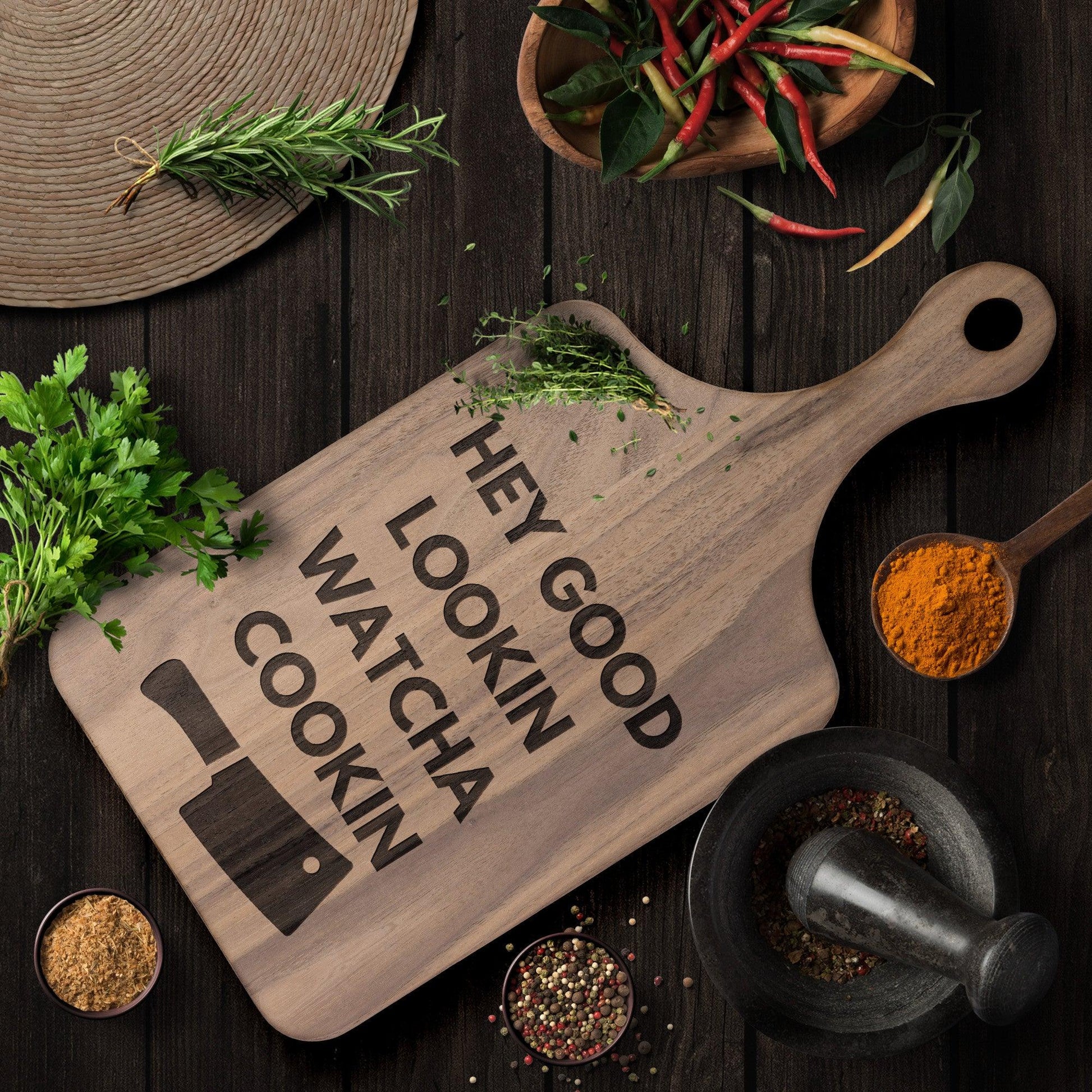 Hey Good Lookin Watch Cookin - Charming Family Gift