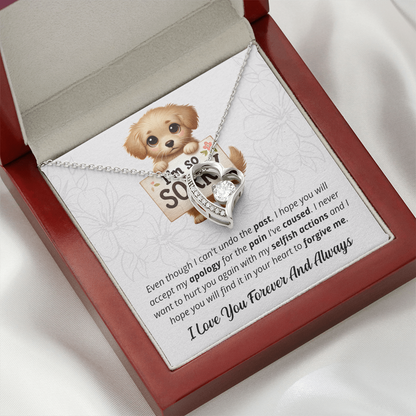 I'm Sorry For Hurting You Flower | Forever Love Necklace