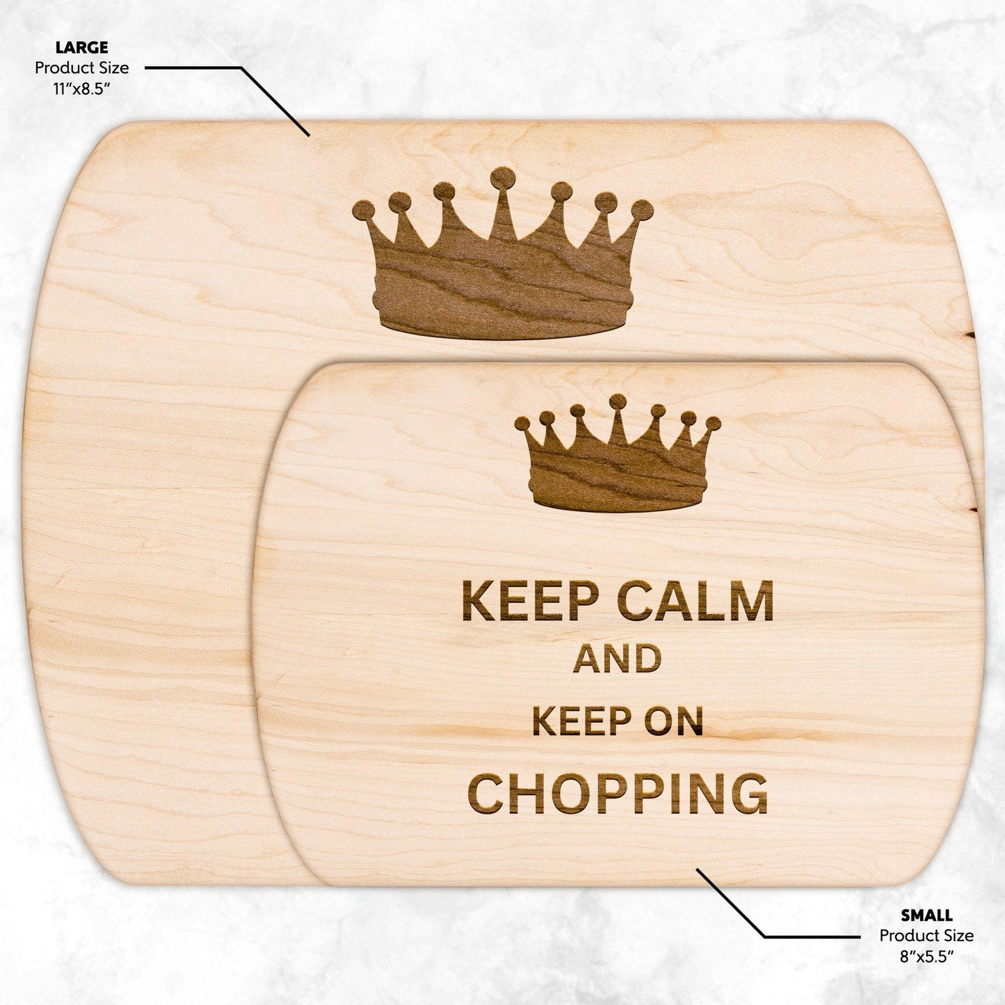 Keep Calm and Keep on Chopping - Charming Family Gift