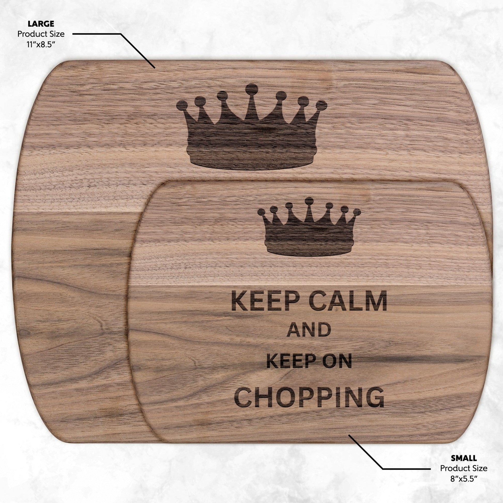Keep Calm and Keep on Chopping - Charming Family Gift