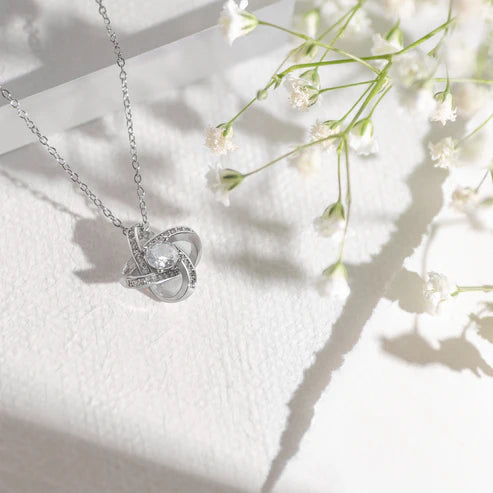 To My Daughter | Necklace with Love Knot