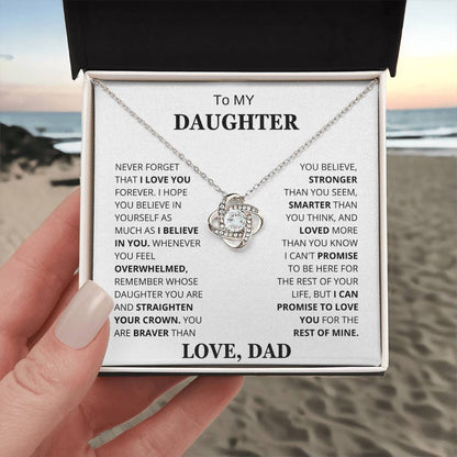 My Daughter | Vesta Knot Necklace | Love Dad