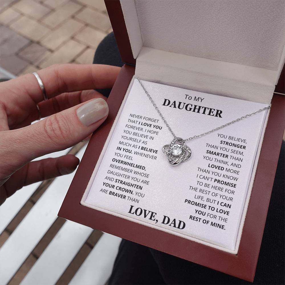 My Daughter | Vesta Knot Necklace | Love Dad