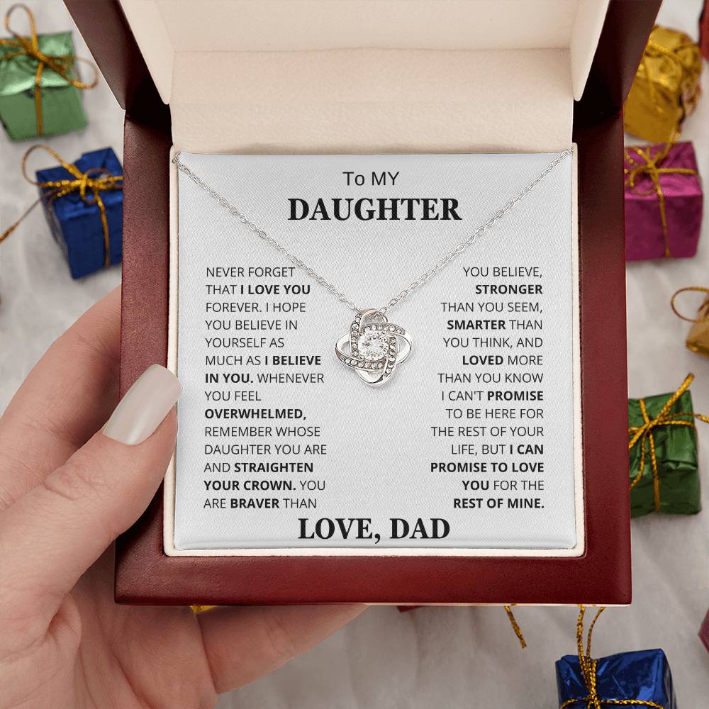 My Daughter | Vesta Knot Necklace | Love Dad