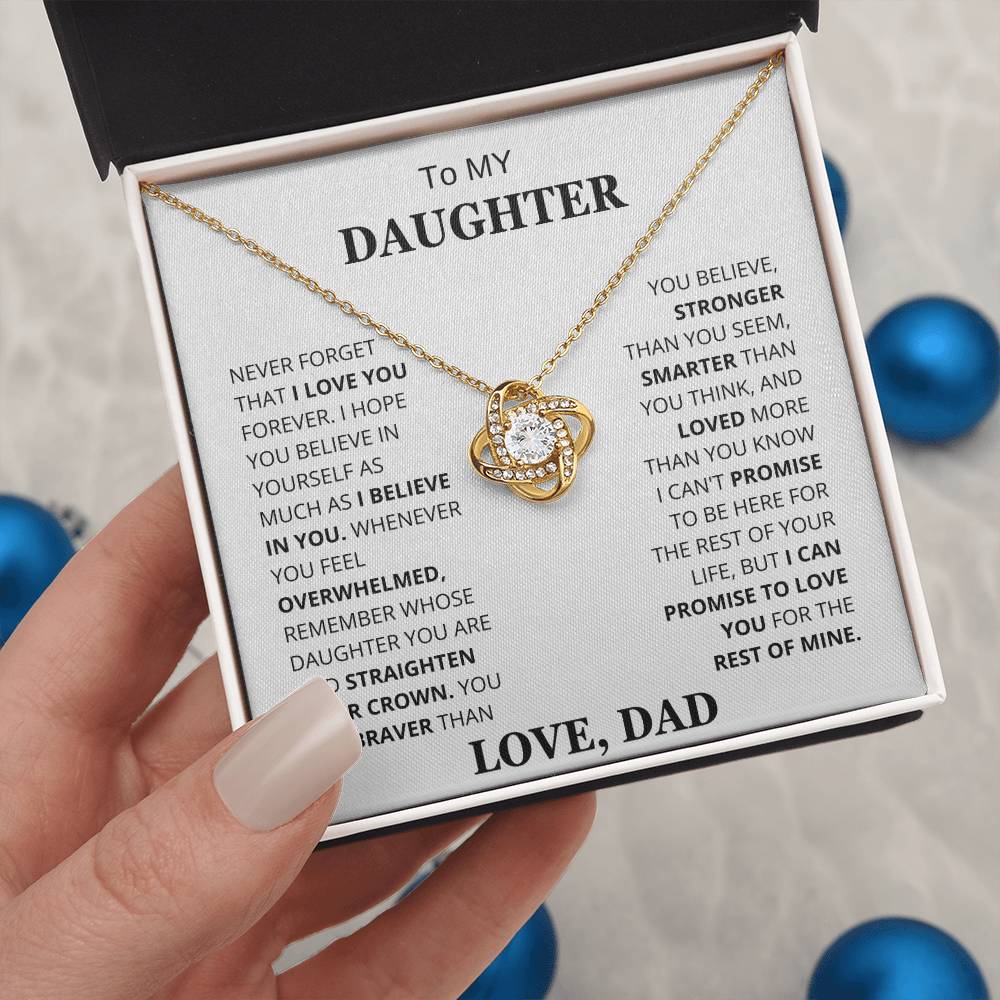 My Daughter | Vesta Knot Necklace | Love Dad