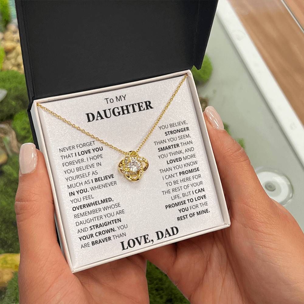 My Daughter | Vesta Knot Necklace | Love Dad