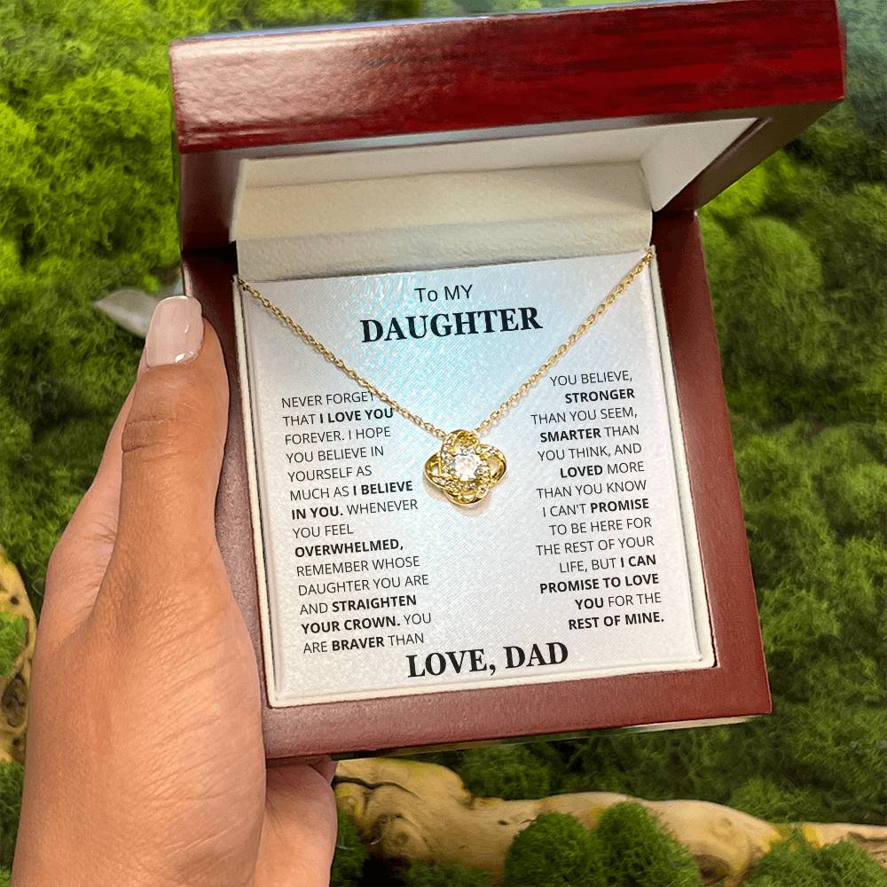 My Daughter | Vesta Knot Necklace | Love Dad