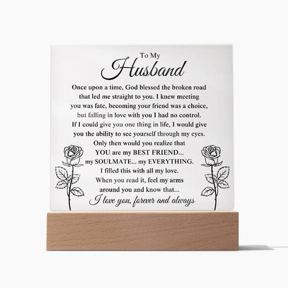My Husband My Everything Acrylic Plaque