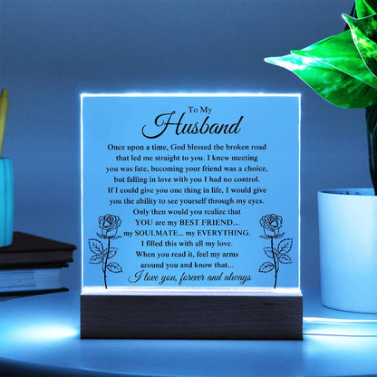 My Husband My Everything Acrylic Plaque
