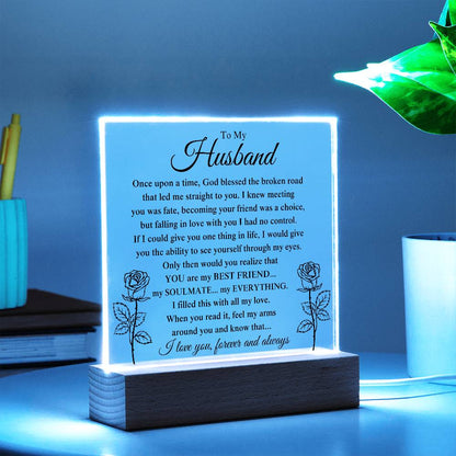 My Husband My Everything Acrylic Plaque