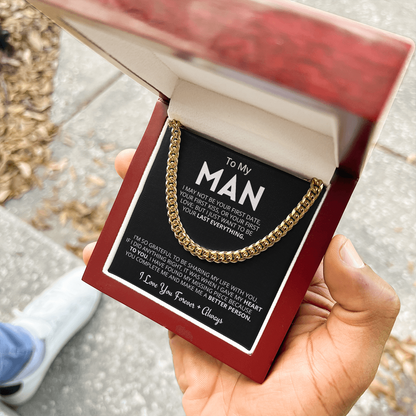 My Man - Better Person - Cuban Link Chain
