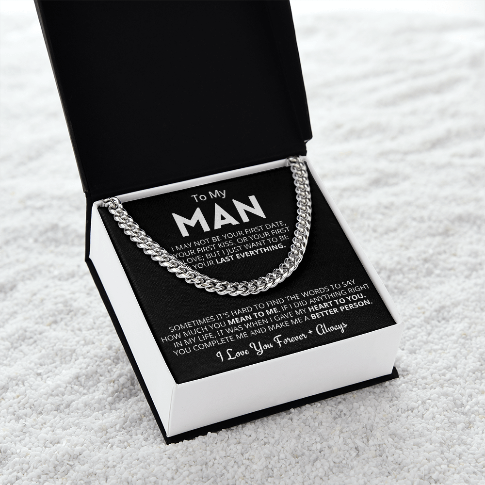 My Man - Last Everything - Cuban Link Chain