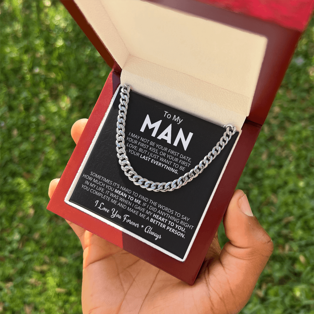 My Man - Last Everything - Cuban Link Chain
