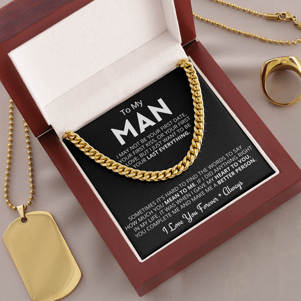 My Man - Last Everything - Cuban Link Chain