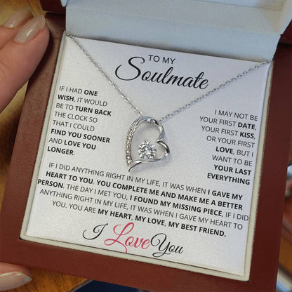 My Soulmate Necklace | You're My Last Everything | Eternal Love