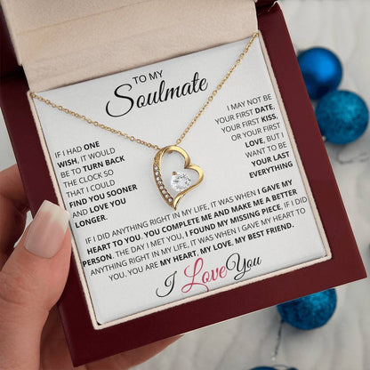 My Soulmate Necklace | You're My Last Everything | Eternal Love