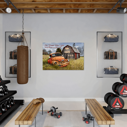 Personalized Metal Wall Art Canvas - Wall Decor