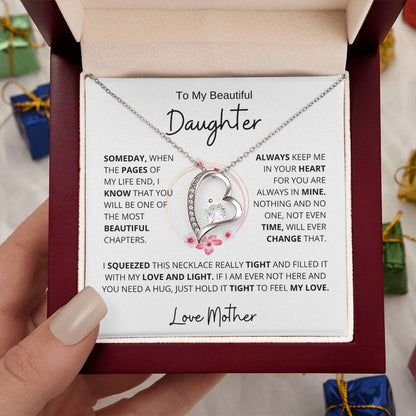 Sentimental Mother-Daughter Gift - "Keep Me in Your Heart" Charm
