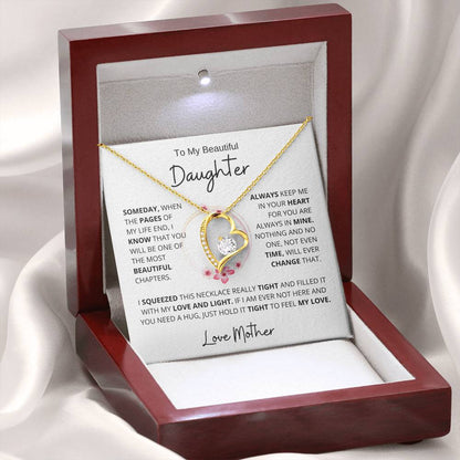 Sentimental Mother-Daughter Gift - "Keep Me in Your Heart" Charm