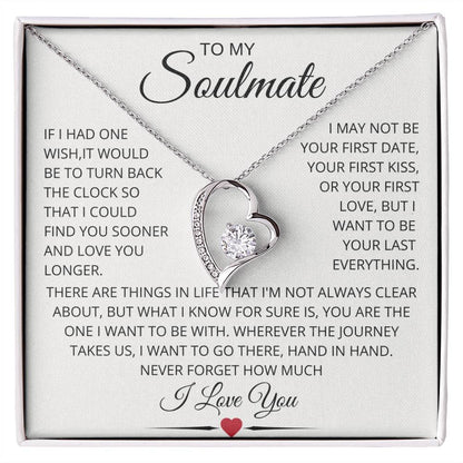 Soulmate Last Everything | Forever Love Necklace