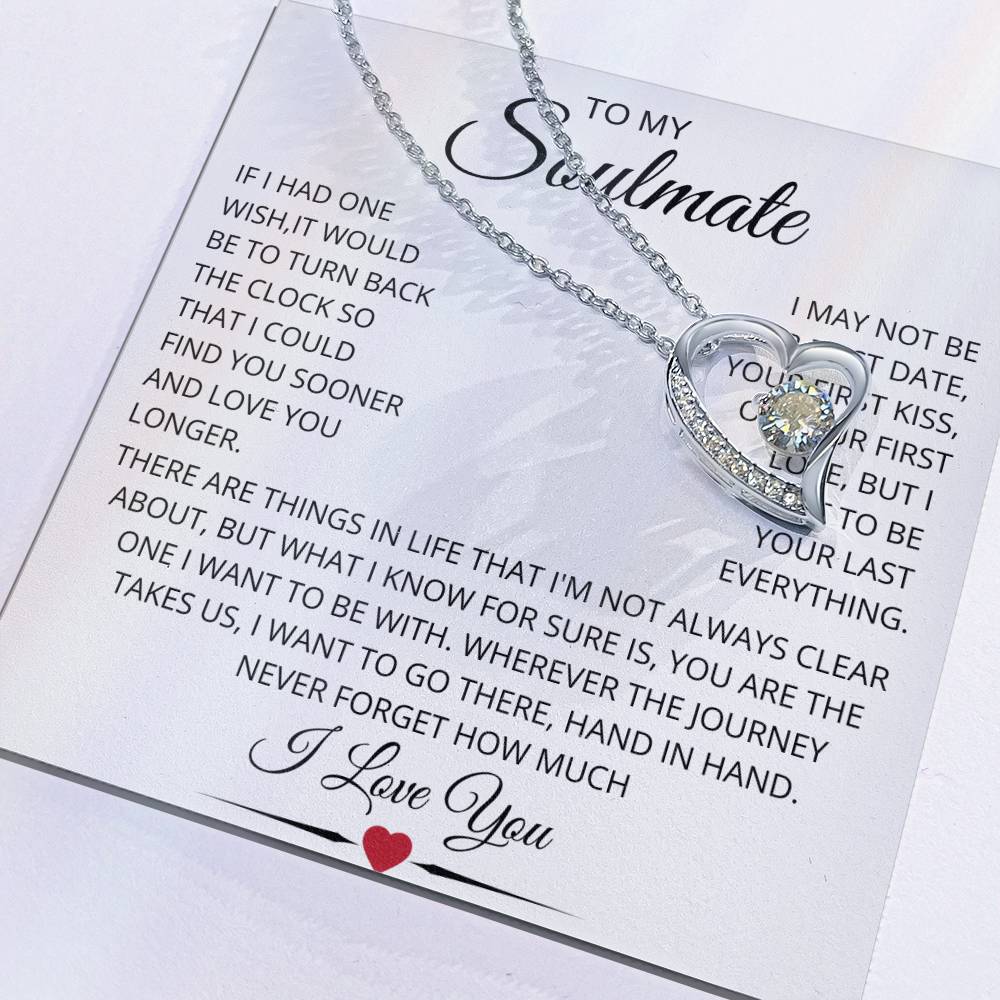 Soulmate Last Everything | Forever Love Necklace