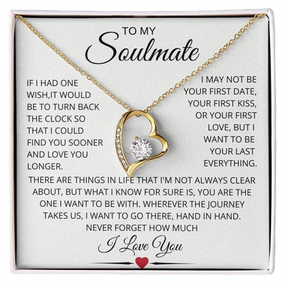 Soulmate Last Everything | Forever Love Necklace