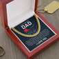 To My Amazing Dad - I Love You - Cuban Link Chain Gift Set